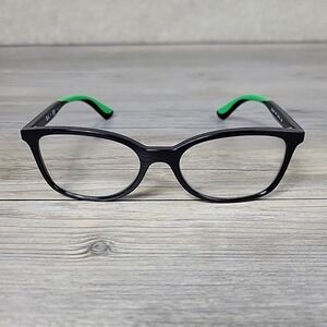 Ray-Ban RB1586 3773 Kids Eyeglasses Black Green Frames‎ Only 49-16-130 Full Rim